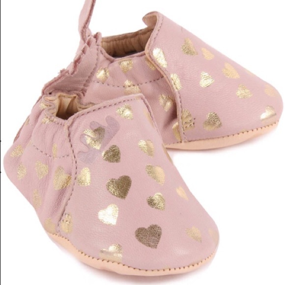 Other - Baby leather booties/socks Easy Peasy